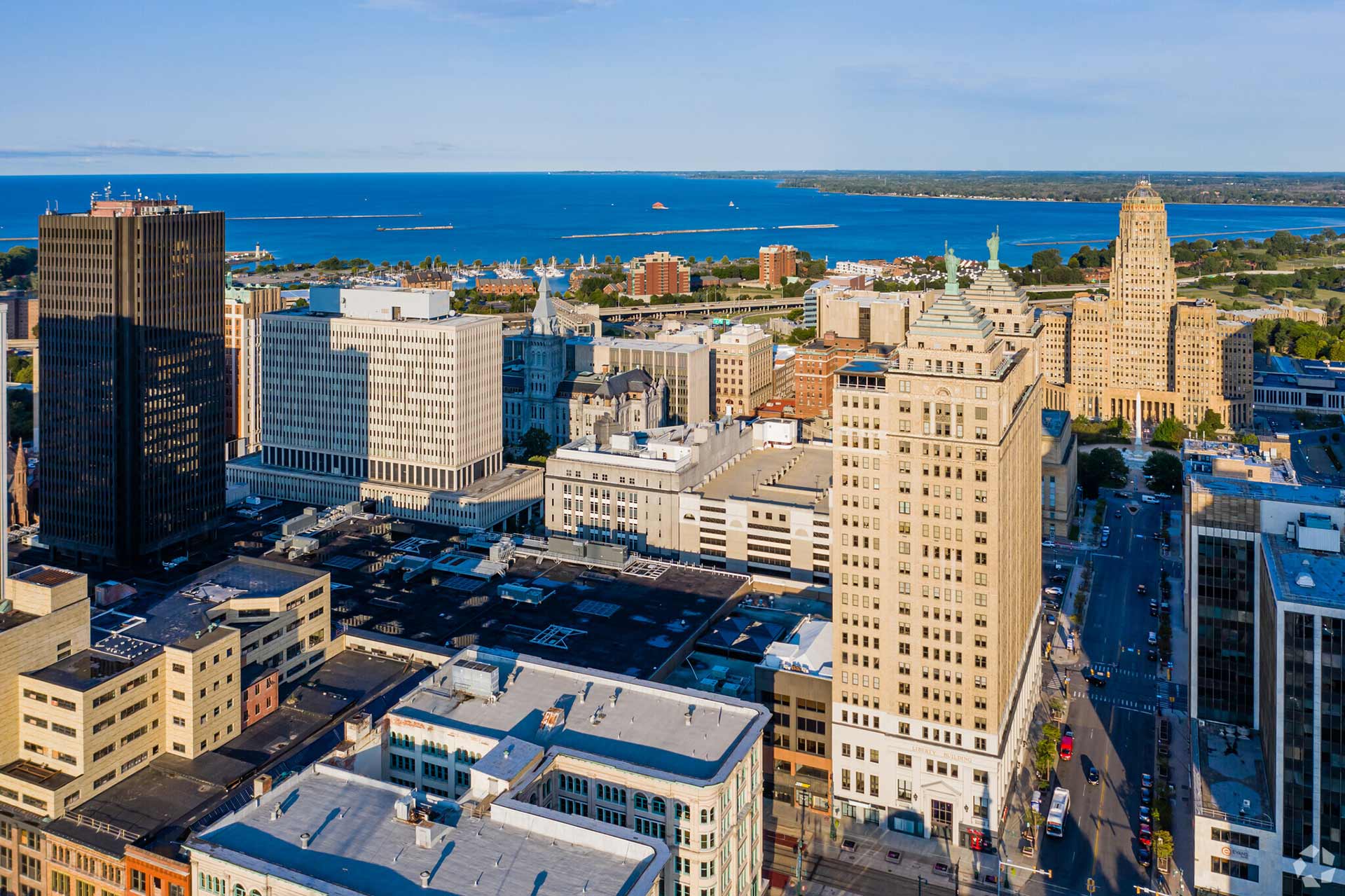 Elegant and modern law firm office space in Buffalo, NY