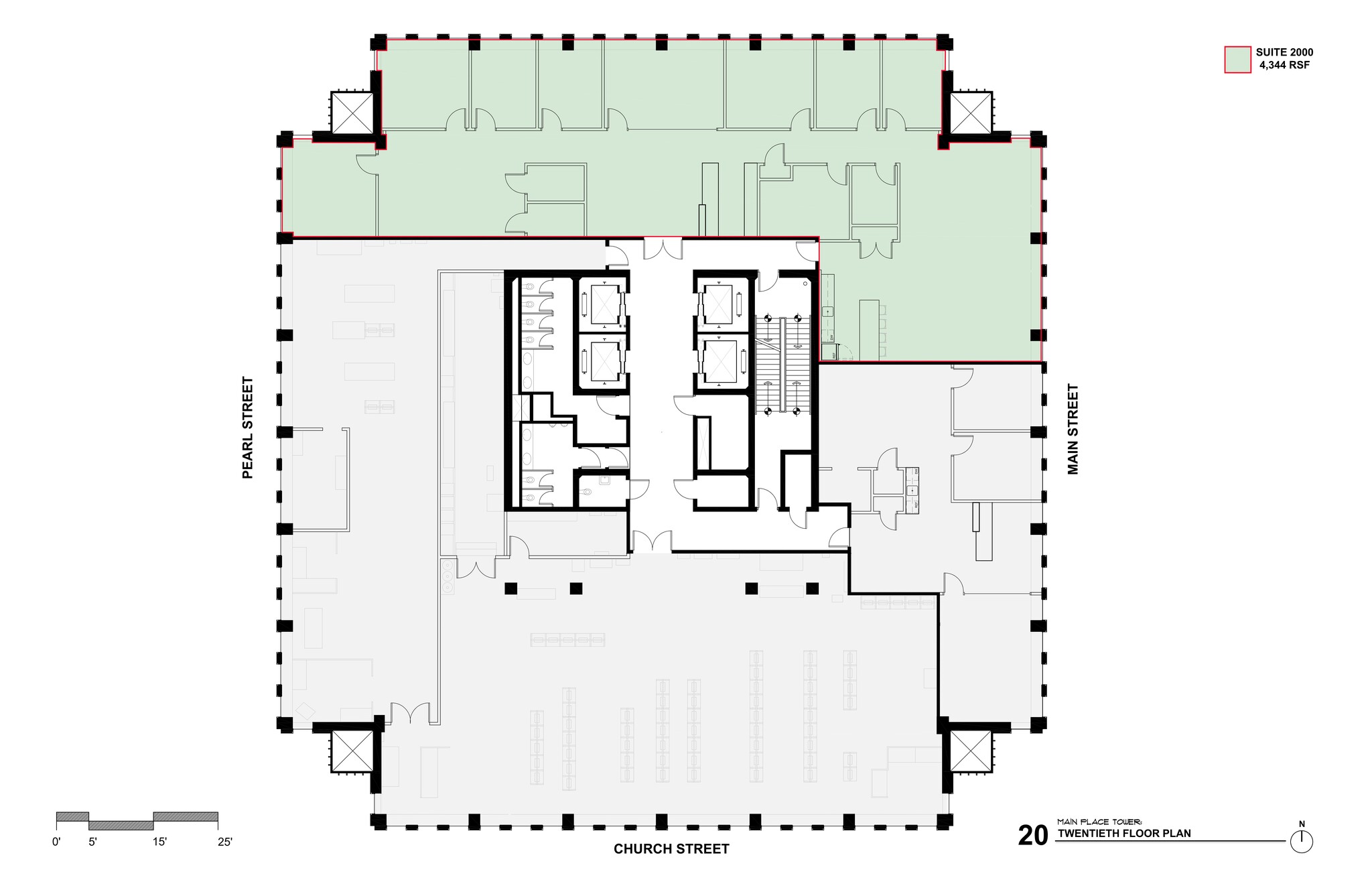 main place tower interior floor plan