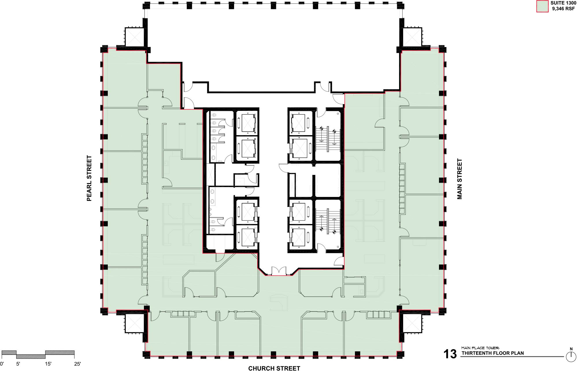 main place tower interior floor plan